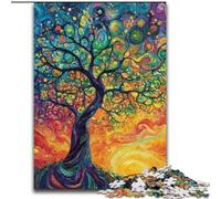 Puzzle 1000 pièces pour Adultes, Cadeaux Arbres en Automne, Jeu Familial et décoration d'intérieur Unique, Cadeaux pour Les 14 Ans et Plus (Taille 50x75cm)