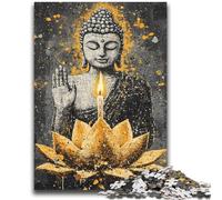 Puzzle 1000 pièces pour Adultes, Cadeaux, Art de Bouddha, Jouets éducatifs, Jeux de Famille, Cadeaux pour Amis et Famille, 26x38cm