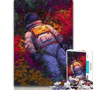 Puzzle 1000 pièces pour Adultes, Cadeaux Astronaute, pour Jeu éducatif, défi, Collection d'artistes, Beaux-Arts (75x50cm)