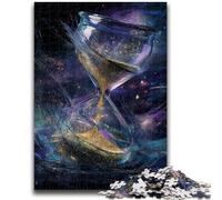 Puzzle 1000 pièces pour Adultes Cadeaux Cosmic Hourglass pour et à partir de 14 Ans Jouets de Jeu Car il est idéal comme Cadeau pour Toute la Famille 50x75cm