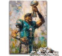 Puzzle 1000 pièces pour Adultes, Cadeaux de Football américain pour Les 14 Ans et Plus, Jouet éducatif intellectuel décompressant, Excellent Cadeau 38x26cm