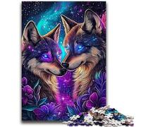 Puzzle 1000 pièces pour Adultes, Cadeaux Deux Tigres pour et à partir de 14 Ans, Jouets de Jeu Car C'est Un pour Toute la Famille 26x38cm
