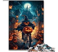 Puzzle 1000 pièces pour Adultes, Cadeaux d'halloween, sorcière, Aide Le Cerveau à exercer, Jouets addictifs pour cultiver la Patience, décoration Parfaite 50x75cm