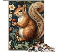 Puzzle 1000 pièces pour Adultes, Cadeaux, écureuil, Anti-Stress, Difficile, décoration d'intérieur (Taille 50x75cm)