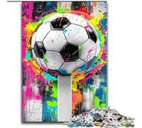 Puzzle 1000 pièces pour Adultes, Cadeaux, Football, Jouets, Jeux éducatifs, décoration Murale Anti-Stress (Taille 26x38cm)