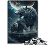 Puzzle 1000 pièces pour Adultes, Cadeaux Galaxy Art Wolf, 1000 pièces pour Adolescents, Jeux éducatifs, Jouets à Faire soi-même, Superbes Cadeaux et Jouets 50x75cm
