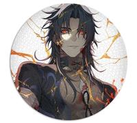 Puzzle 1000 pièces pour Adultes Cadeaux Honkai Star Rail Blade Puzzle sphérique Premium 100% Planche recyclée 26,5 x 26,5 Pouces