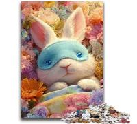 Puzzle 1000 pièces pour Adultes, Cadeaux, Lapin, Jouets éducatifs, Jeux de Famille, Cadeaux pour Amis et Famille, 26x38cm