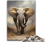 Puzzle 1000 pièces pour Adultes, Cadeaux Loup, coloré, Anti-Stress, séjour, Tuer Le Temps, liste de souhaits avec Le Père Noël, 50x75cm