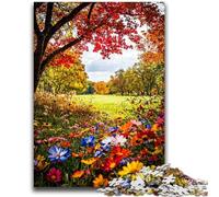 Puzzle 1000 pièces pour Adultes, Cadeaux, paysages de Ferme d'automne, Jeux éducatifs, décoration de la Maison, Jeu éducatif pour Anniversaire, Noël 50x75cm