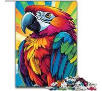 Puzzle 1000 pièces pour Adultes, Cadeaux Perroquet, Jeux, Jouets, Cadeaux d'anniversaire Uniques pour Les Enfants de 14 Ans et Plus (Taille 50x75cm)