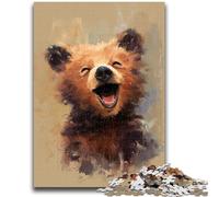 Puzzle 1000 pièces pour Adultes, Cadeaux psychédéliques, Anti-Stress, séjour, Tuer Le Temps, liste de souhaits avec Le Père Noël, 50x75cm