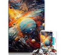 Puzzle 1000 pièces pour Adultes, Cadeaux, Puzzles Univers colorés pour Adultes, Jouet éducatif, Jeux familiaux Amusants, décoration d'intérieur Unique (Taille 38x26cm)