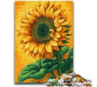 Puzzle 1000 pièces pour Adultes, Cadeaux, Tournesol psychédélique, Jeux éducatifs, décoration de la Maison, Jeu éducatif pour Anniversaire, Noël, 50x75cm