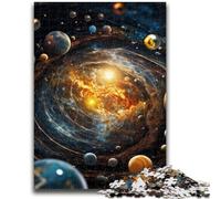 Puzzle 1000 pièces pour Adultes, Cadeaux, Univers coloré, 1000 pièces pour Adultes, Jouet éducatif intellectuel décompressant, décoration Parfaite (75x50cm)