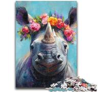 Puzzle 1000 pièces pour Adultes, Cadeaux, Vache des Highlands, Anti-Stress, séjour, Tuer Le Temps, liste de souhaits avec Le Père Noël, 38x26cm