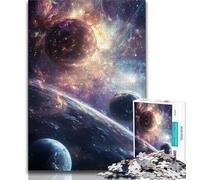 Puzzle 1000 pièces pour Adultes, Cadeaux, Voie lactée, Galaxie, Aide Le Cerveau à exercer, Jouets addictifs pour cultiver la Patience, Collection d'artistes, Beaux-Arts 50x75cm