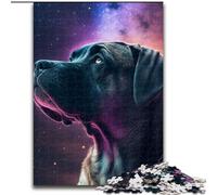 Puzzle 1000 pièces pour Adultes Cane Corso Universum Puzzle 1000 pièces pour Adultes Fête d'anniversaire pour Hommes Femmes Taille 50X75CM