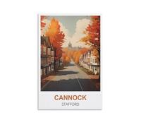 Puzzle 1000 pièces pour Adultes, Cannock Stafford Classic Brain Challenge, Jeu Stimulant et Difficile 70 x 50 cm