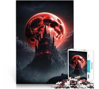 Puzzle 1000 pièces pour Adultes Cathédrale Sombre IA 08 Réduction du Stress intéressante est idéal comme Cadeau pour Toute la Famille 38x26cm