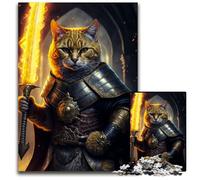 Puzzle 1000 pièces pour Adultes Cato,Le maître du Donjon. Puzzle pour Adultes,idéal pour Les Adolescents et Les collectionneurs. Décoration idéale pour la Maison et Cadeau de Voyage. 50x75cm.