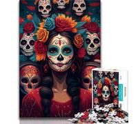 Puzzle 1000 pièces pour Adultes célébrant Les disparus, Jeux d'activités familiales stimulants, Jouet à Faire soi-même pour décoration Murale de la Maison (Taille 75x50cm)