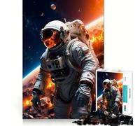 Puzzle 1000 pièces pour Adultes Chaos God,découpe précise,Jeu de réflexion et de détente,Cadeau Artistique de Noël (50x75cm)