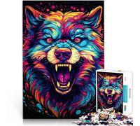 Puzzle 1000 pièces pour Adultes Chat Maine Coon Casse-tête 26 x 38 cm Anti-Stress défi Difficile pour Les Adolescents à partir de 14 Ans