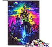 Puzzle 1000 pièces pour Adultes Château Arc-en-Ciel Puzzle 1000 pièces pour Adultes avec Jeu interactif Familial, pour Les 14 Ans et Plus (Taille 26x38cm)