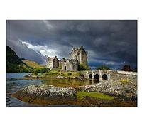 Puzzle 1000 Pièces Pour Adultes Château D'Eilean Donan, Ecosse Loisirs Jouets Pour Enfants Décoration De La Maison Cadeaux D'Art