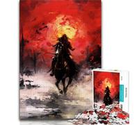 Puzzle 1000 pièces pour Adultes Cheval Fantastique, Jouets éducatifs et éducatifs pour la Famille, renforce l'amour Entre Couples 50x75cm