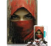 Puzzle 1000 pièces pour Adultes Chevalier Ninja Magique Ado, Jeux Éducatifs Décoration Maison Cadeau d'anniversaire, Cadeaux, Art Mural (Taille 38x26cm)