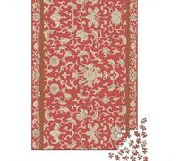 Puzzle 1000 pièces pour Adultes, Chinese Floral Red Owen Jones