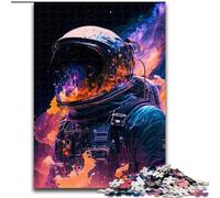 Puzzle 1000 pièces pour Adultes, Chroniques de l'explorateur Cosmique, en Carton, Cadeau de Noël, réduction du Stress, Cadeau Unique et Cool pour la Famille, 1000 pièces(26x38cm)