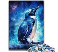 Puzzle 1000 pièces pour Adultes, Ciel étoilé, Pingouin, Adolescent, Puzzle, défi d'intelligence cérébrale, Jouets addictifs pour la décoration de la Maison (75x50cm)