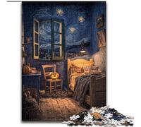 Puzzle 1000 pièces pour Adultes, Ciel Nocturne Impossible, Cadeau Amusant à Faire soi-même, idéal pour la décoration de la Maison, du Salon ou du Bureau (Taille 26x38cm)