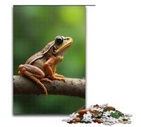 Puzzle 1000 pièces pour Adultes cigales Qui chantent et Grenouilles Qui coassent Puzzle en Bois pour Adultes et Enfants Outil Anti-Stress 1000 pièces (75 x 50 cm)