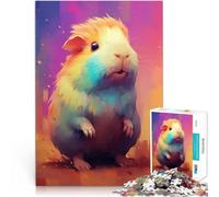 Puzzle 1000 pièces pour Adultes Cochon d'Inde Aidez Le Cerveau à exercer des Jouets addictifs pour cultiver la Patience Idées Cadeaux 38x26cm