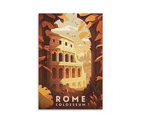Puzzle 1000 pièces pour Adultes Colisée Rome, Puzzle Durable pour Adolescents, Cadeau, Puzzle Classique, défi cérébral, Jeu Difficile, 52 x 38 cm