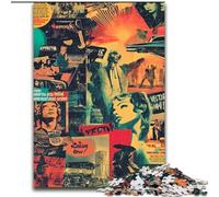 Puzzle 1000 pièces pour Adultes, Collage d'affiches, Jouet éducatif, idéal comme Cadeau pour Toute la Famille, de 14 Ans et Plus (Taille 26x38cm)