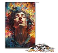 Puzzle 1000 pièces pour Adultes coloré et psychédélique héros ordinaires Jeu Pratique 1000 pièces (38 x 26 cm)