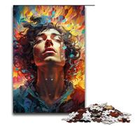 Puzzle 1000 pièces pour Adultes coloré et psychédélique héros ordinaires Jouets de Divertissement Familial décoration d'intérieur et Cadeaux Uniques 75 x 50 cm
