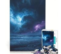 Puzzle 1000 pièces pour Adultes Conflit de tempête Jeu de réflexion Assemblage de Motifs pour renforcer Les Liens Amoureux 50x75cm