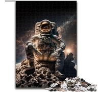 Puzzle 1000 pièces pour Adultes Contemplation Cosmique en Bois, activité Amusante à Faire à la Maison 50x75cm, décoration Artistique à Faire soi-même, Cadeau d'anniversaire idéal