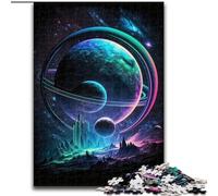 Puzzle 1000 pièces pour Adultes Corgi Astronaute Puzzle Impossible pour Adultes Taille 26x38cm pour décoration intérieure, entraînement cérébral et Cadeaux de Vacances