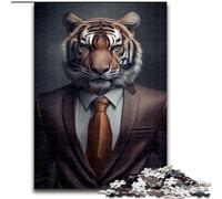 Puzzle 1000 pièces pour Adultes, Costume de Tigre, Jouet éléphant, Jeu intellectuel, Cadeau d'anniversaire, décoration Murale pour Les 14 Ans et Plus (Taille 50x75cm)