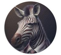 Puzzle 1000 pièces pour Adultes, Costume Fantaisie zèbre, Puzzle en Carton, pour Les Anniversaires, Les fêtes et la décoration intérieure (67,5x67,5cm)