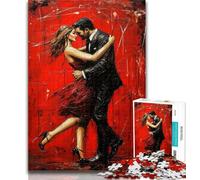 Puzzle 1000 pièces pour Adultes Couple Dansant, Puzzle 1000 pièces pour Adultes et Adolescents, Jeu éducatif, Jouet de défi pour Femmes et Hommes 50x75cm