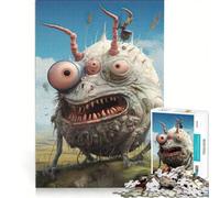 Puzzle 1000 pièces pour Adultes Crazy Creature II, Jeu éducatif, décoration d'intérieur, Collection d'artistes, Beaux-Arts 50x75cm