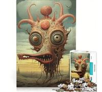 Puzzle 1000 pièces pour Adultes Crazy Creature IV, Jeu éducatif, décoration d'intérieur, Collection d'artistes, Beaux-Arts 50x75cm